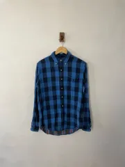 ポロ ボタンダウン チェック シャツ