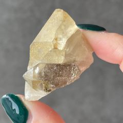 希少 ヒマラヤ マニハール産 ゴールデンヒーラー クラスター水晶 高