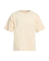 チャンピオン メンズ トップス Tシャツ CHAMPION Ｔシャツ Beige ベージュ