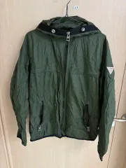 GUESS ゲス グリーン ウィンドブレーカー ジャケット L