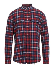 ザディグ エ ヴォルテール メンズ トップス シャツ ZADIGVOLTAIRE チェック柄シャツ Red レッドのサムネイル