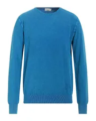 カシミアカンパニー メンズ トップス シャツ CASHMERE COMPANY プルオーバー Azure Blue ブルー