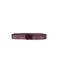 Lee Men's Belt, LEE Textile Belt, Dark Purple