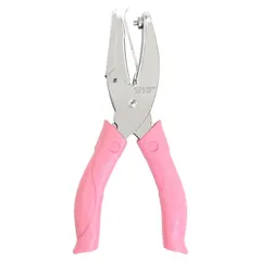 【新着商品】小さい 丸 金属ペーパーパンチ ピアス用 ピアス台紙用 手持ち 1穴 パンチ 丸穴 穴あけパンチ 穴径 (1.5mm)