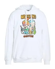 モスキーノ メンズ アウター パーカー・スウェット MOSCHINO パーカー White ホワイトのサムネイル