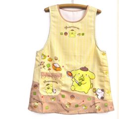 新品 ポムポムプリンベビーエンジェルキッチン エプロン サンリオ 保育