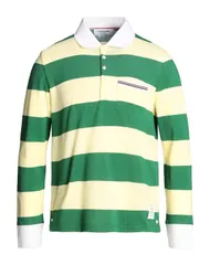 トムブラウン メンズ トップス ポロシャツ THOM BROWNE ポロシャツ Green グリーンのサムネイル