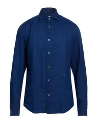 ヤコブ コーエン メンズ トップス シャツ JACOB COH Ё N リネンシャツ Blue ブルーのサムネイル