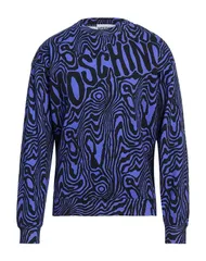 モスキーノ メンズ アウター パーカー・スウェット MOSCHINO スウェット Purple パープルのサムネイル