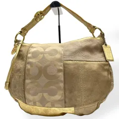 極美品　希少　COACH コーチ　ショルダーバッグ　パッチワーク　肩掛け