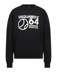 ディースクエアード メンズ アウター パーカー・スウェット DSQUARED2 スウェット Black ブラック