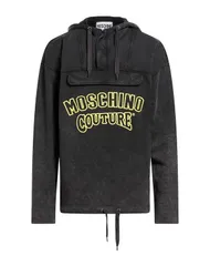 モスキーノ メンズ アウター パーカー・スウェット MOSCHINO パーカー Lead Gray グレーのサムネイル