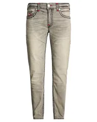 トゥルーレリジョン メンズ ボトムス デニムパンツ TRUE RELIGION ジーンズ Gray グレーのサムネイル