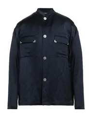パーム・エンジェルス メンズ トップス シャツ PALM ANGELS 無地シャツ Midnight Blue ブルーのサムネイル