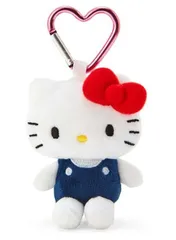 サンリオ　マスコットぬいぐるみ キーホルダー ハートカラビナ