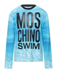 モスキーノ メンズ アウター パーカー・スウェット MOSCHINO スウェット Turquoise Blue ブルーのサムネイル