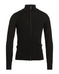 ダンヒル メンズ アウター カーディガン DUNHILL ファスナー付きニット Black ブラックのサムネイル