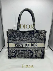 正規品 ディオール トワルドゥジュイ ブックトートバッグ ミディ Mサイズ