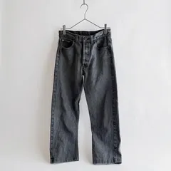 ヴィンテージ古着 90s リーバイス Levi's 501 ブラックデニムパンツ ジーンズ ジーパン アメリカ製 made in U.S.A. ビンテージ ヴィンテージ ブラック 29 アメリカ古着