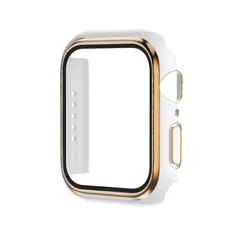 【特価商品】ケース Apple Watch Series 3/2/1 42mm Watch 用 ケース 一体型 アップルウォッチケース Apple Watch 3/2/1 Apple 42mm対応 日本旭硝子材 二重構造 apple watch 用カバー fo