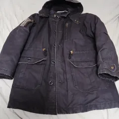 アルマーニ ジーン N3B ミリタリー パーカ (ライナー フード 取り外し)