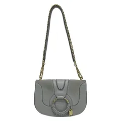 SEE BY CHLOE(シーバイクロエ) ショルダーバッグ HANA/ハナ ライトグレー チェーンショルダー レザー