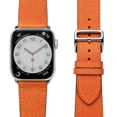 【La Briller】 アップルウォッチ バンド 本革 ハイブランド御用達レザー ヴォーエプソン Apple Watch 38mm 40mm 41mm/42mm 44mm 45mm 49mm 全機種対応series 10 9 SE 第3世代 ultra 7