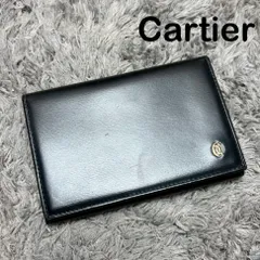 Cartier カルティエ カードケース 名刺入れ ブラック レザーのサムネイル
