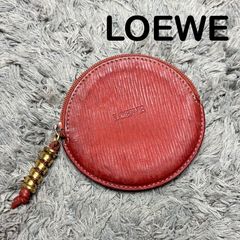 LOEWE ロエベ コインケース 小銭入れ ラウンド レザー - メルカリ