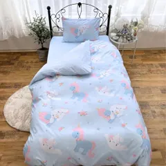 新品 サンリオ(SANRIO) シナモロール 布団カバー3点セット 枕カバー シーツ 掛布団カバー シングル SB-684-S