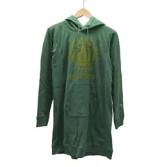 チャンピオン Champion 刺繍タグ REVERSE WEAVE リバースウィーブ WEST VIRGINIA ウェスト ヴァージニア カレッジ ラグビー プリント パーカー ワンピース レディース import：M のサムネイル