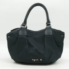 アニエスベー ハンドバッグ トートバッグ 鞄 カバン ブランド レディース ネイビー agnes b. 【中古】のサムネイル