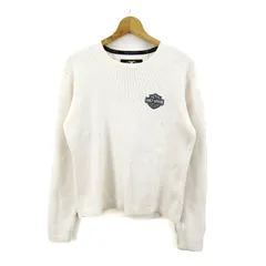 ハーレーダビッドソン ニット 長袖 トップス メンズ ﾌﾘｰサイズ ベージュ HARLEY DAVIDSON 【中古】のサムネイル