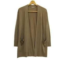 セオリーリュクス ロングカーディガン 長袖 ウール トップス レディース 38サイズ ブラウン theory luxe 【中古】