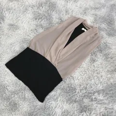 【良品】r.p.s ノースリーブチュニック (M) 大人カワイイ 上品 一点もの