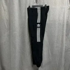 M ADIDAS アディダス オリジナルス 3本線 ナイロン トラック ジョガーパンツ