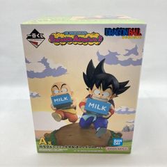 [중고] 반다이 이치 반 쿠지 드래곤 볼 Fantastic Adventure 2 A상 손오공 & 크릴린 우유 배달 미개봉품[97]
