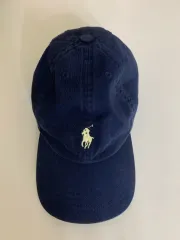 ポロ ネイビー ベースボールキャップ