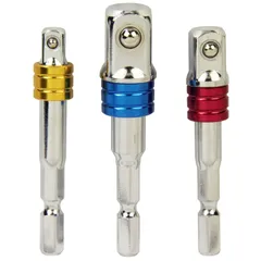 【人気商品】イーバリュー(E-Value) ソケットアダプターセット 3本組 差込角 6.35(1/4)・9.5(3/8)・12.7(1/2)mm用 ESA-3