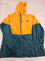 THE NORTH FACE ザノースフェイス 夏用 スモールロゴ バイカラー ウィンドブレーカー L(100)