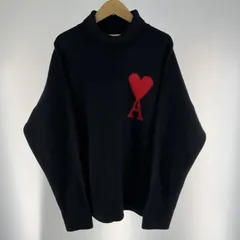 【中古】AMI Alexandre Mattiussi タートルネックセーター サイズL ブラック BFUKS402.018 アミアレクサンドルマテュッシ[19]のサムネイル