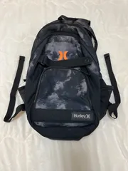 Hurley ハーレー リュック バックパック ブラック カモ柄 大容量 使用感あり