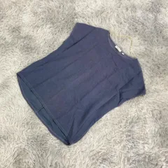 【niko and...】パイル生地風 ノースリーブカットソー (４)カジュアル