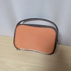ポーチ YUKI TORII オレンジ ブラウン 収納多数
