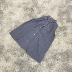 【良品】earth music & ecology ノースリーブブラウス(F)