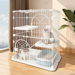 A*i様 美品 猫ケージ 2段 子猫使用3ヶ月 清掃済み - メルカリ