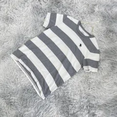 【abercrombie】 アバクロ　ボーダー　半袖　Tシャツ (XL(160)) キッズ