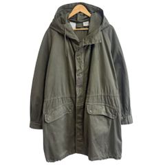 フランス軍 M-64 フィールドパーカー モッズコート フルジップ カーキ 108Lサイズ No.M908