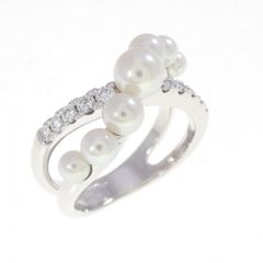 未使用美品】TASAKI バランスノート ソロ パヴェ パールリング - メルカリ