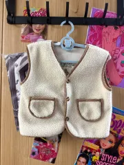 ベビー服 ボア ベスト 90